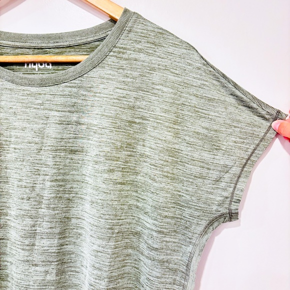 REITMANS HYBA Green/Grey sports t-shirt - Picture 3 of 6